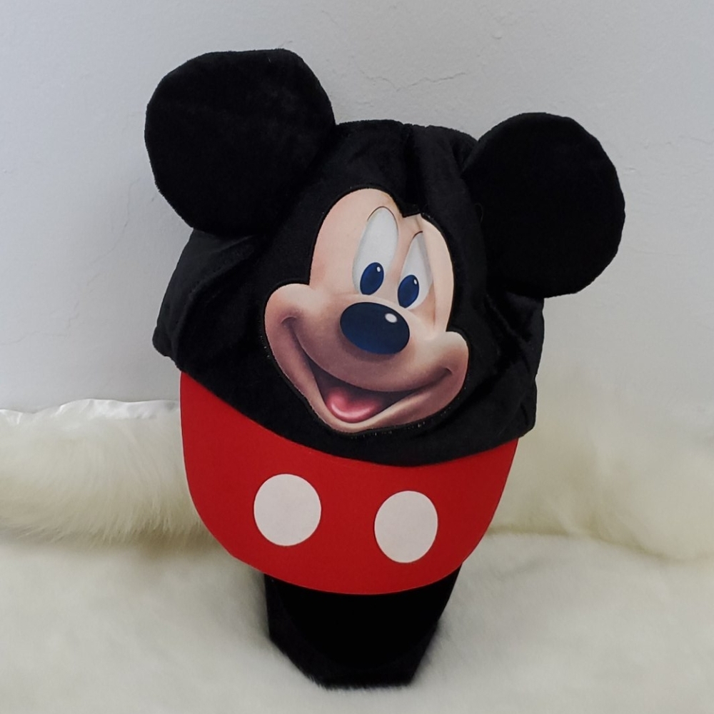 Disney Mickey Mouse hat 3D ears black red